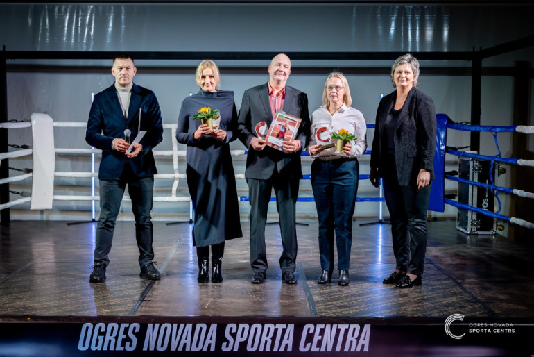 FOTO: Sumināti "Ogres novada sporta centra Gada balvas" nominanti