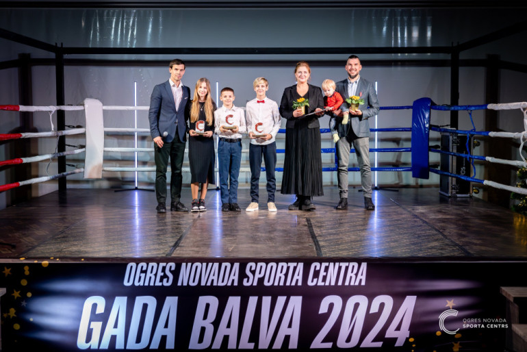 FOTO: Sumināti "Ogres novada sporta centra Gada balvas" nominanti