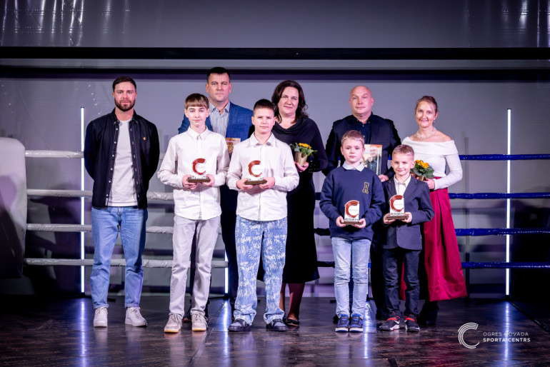 FOTO: Sumināti "Ogres novada sporta centra Gada balvas" nominanti