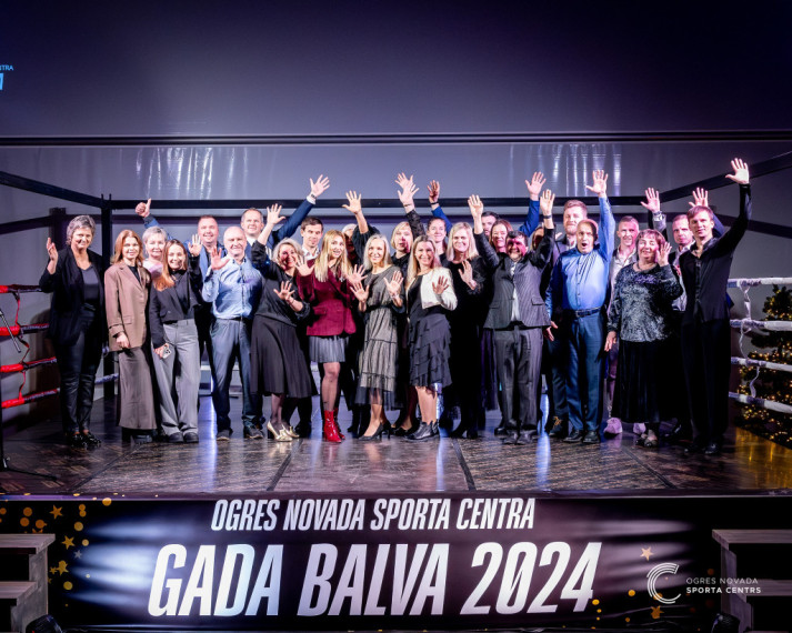 FOTO: Sumināti "Ogres novada sporta centra Gada balvas" nominanti