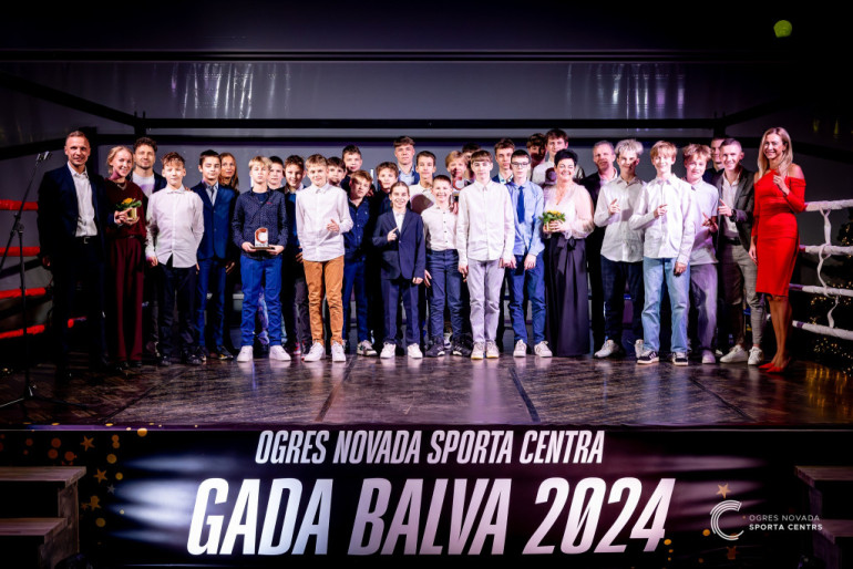 FOTO: Sumināti "Ogres novada sporta centra Gada balvas" nominanti