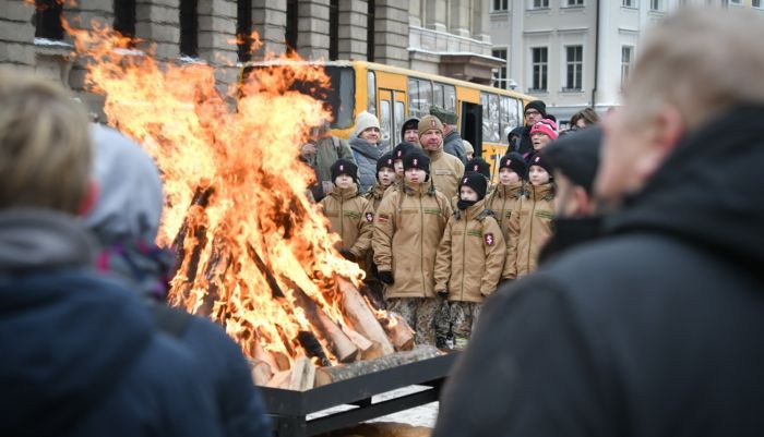 Rinkēvičs: Barikādes atgādina, ka valsts nav tikai robežstabi, ēkas un lozungi