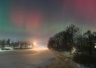 Attēls rakstam: Ziemeļblāzmas skaistums neļauj gulēt arī Ogres novadā