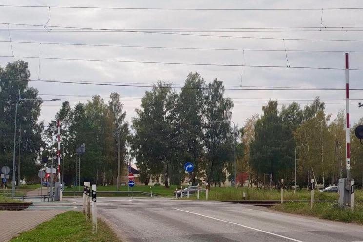 Attēls rakstam: Aicinājums būt vērīgiem - Ķegumā remontēs dzelzceļa pārbrauktuvi