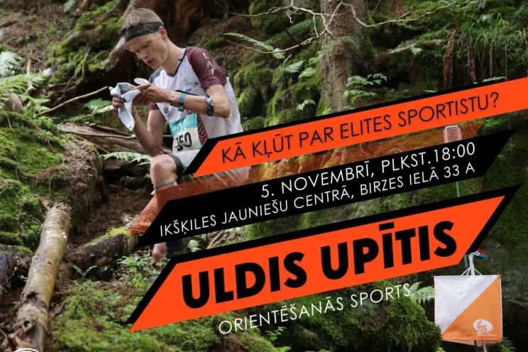 Attēls rakstam: Ikšķiles Jauniešu centrā ar savu pieredzi dalīsies Latvijas orientēšanās izlases līderis Uldis Upītis