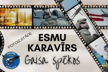 Attēls rakstam: Lielvārdē apskatāma Gaisa spēku fotoizstāde “Esmu karavīrs Gaisa spēkos”