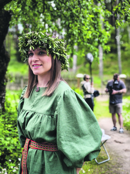 Divas īstas latvju saimnieces