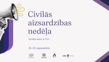 Attēls rakstam: Drošība sākas ar Tevi! Septembrī notiks Civilās aizsardzības nedēļa