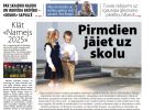 Attēls rakstam: Laikraksta «Ogres Vēstis Visiem» 29. augusta numurā
