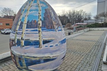 Attēls rakstam: FOTO: Ogre ietērpusies Lieldienu dekorācijās