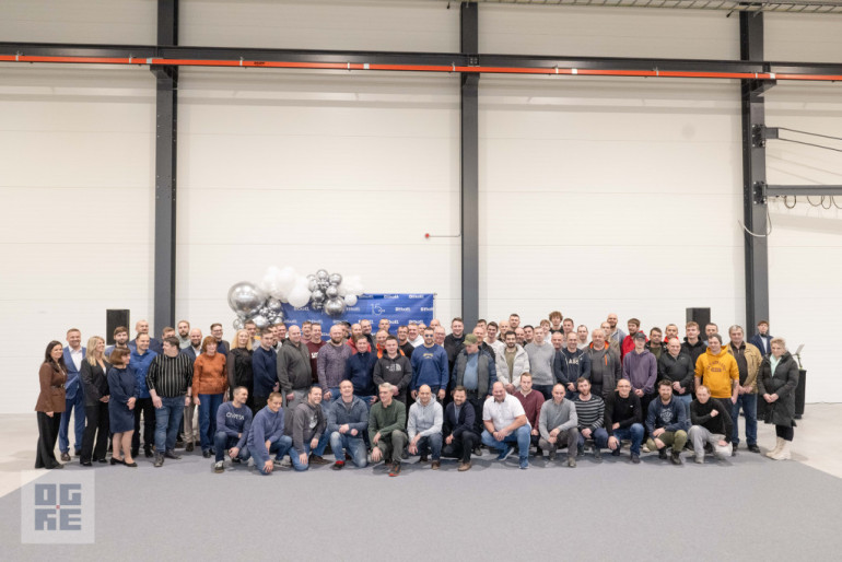 FOTO: Ogrē strādājošais metālapstrādes uzņēmums EKO EL atvēris jaunu ražotni