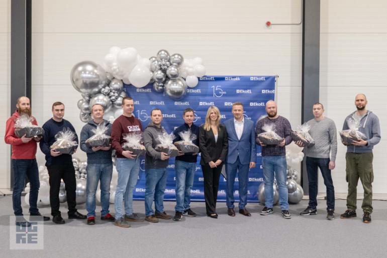 FOTO: Ogrē strādājošais metālapstrādes uzņēmums EKO EL atvēris jaunu ražotni