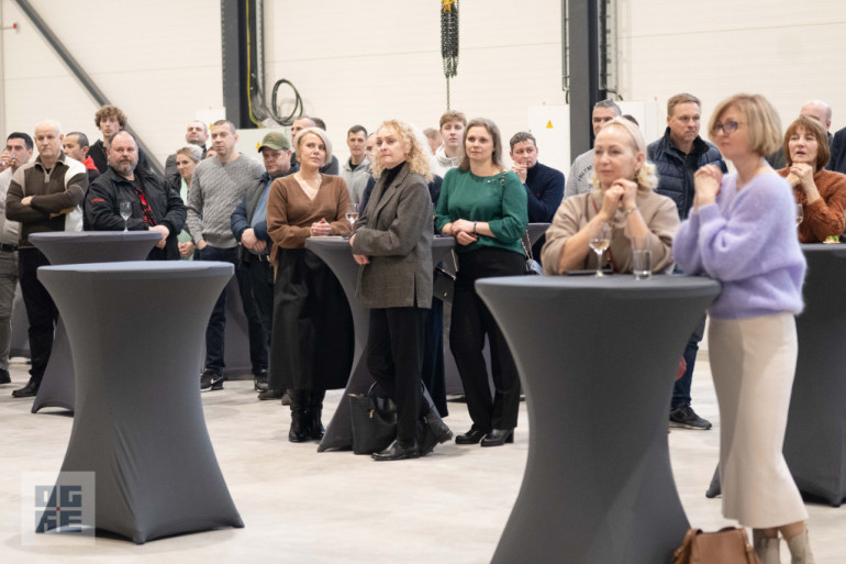 FOTO: Ogrē strādājošais metālapstrādes uzņēmums EKO EL atvēris jaunu ražotni