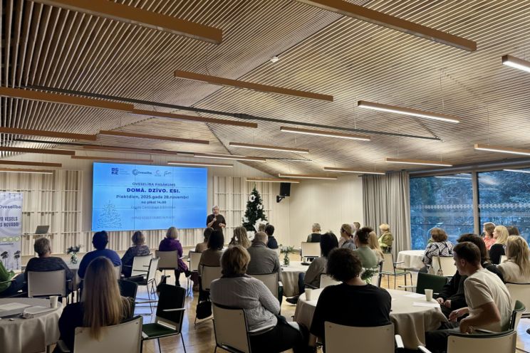 Attēls rakstam: FOTO: Aizvadīts Oveselība pasākums “Domā. Dzīvo. Esi.”