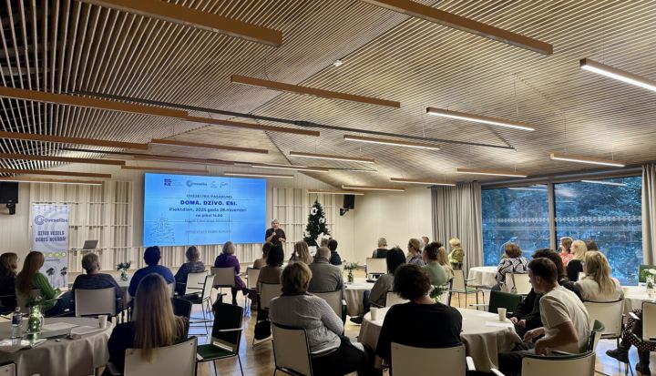 FOTO: Aizvadīts Oveselība pasākums “Domā. Dzīvo. Esi.”