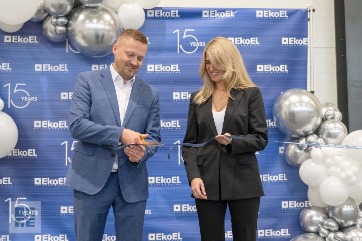 FOTO: Ogrē strādājošais metālapstrādes uzņēmums EKO EL atvēris jaunu ražotni