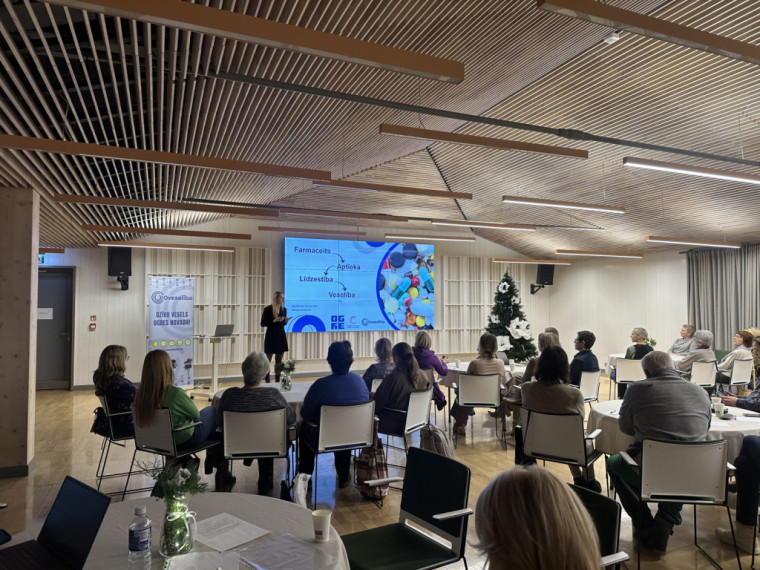 FOTO: Aizvadīts Oveselība pasākums “Domā. Dzīvo. Esi.”