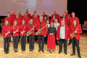 Attēls rakstam: Pūtēju orķestra koncerts "Lai tik snieg"