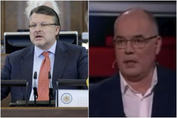 Attēls rakstam: "Aicinu lemt par pilsonības atņemšanu!" Šlesers nikns par Mamikina aicinājumu Krievijai bombardēt Baltiju