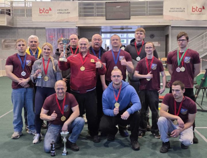 SK “Rembate” izcīna 1. vietu  Latvijas Kausa pirmajā posmā spiešanā guļus