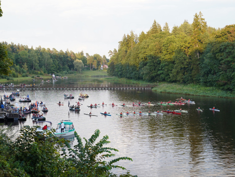 FOTO: Ogre svin: pirmā diena uzņēmēju, sporta, mākslas un mūzikas zīmē