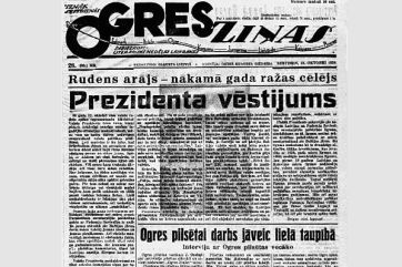 Attēls rakstam: Iz pagājības: 1939. gads. Vasarnīcu Ogrē maina pret kažoku; pie Ogres zobārstes mīklaini pazūd zelta zobi
