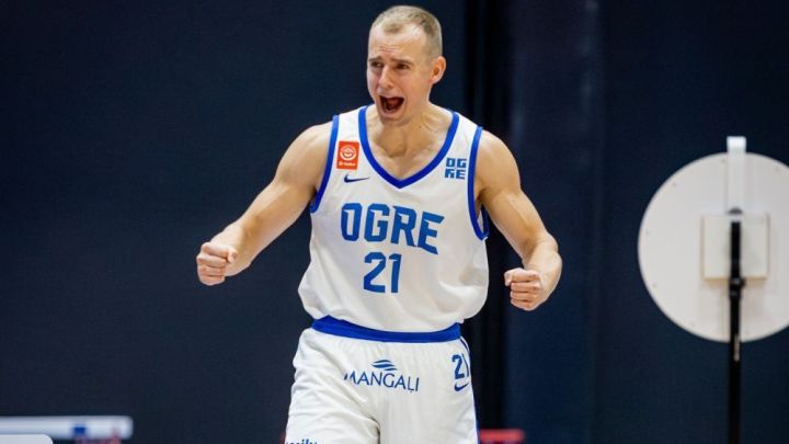 "Ogres" ilggadējais līderis Dārgais liek punktu profesionāla basketbolista karjerai
