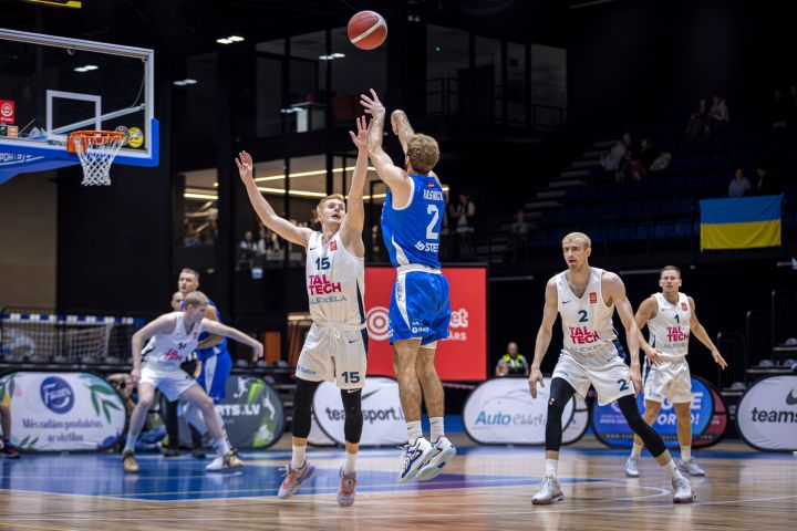 Ogres basketbolisti sagādāja igauņiem pirmo zaudējumu sezonā