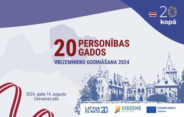 Pasākumā “20 personības 20 gados. Vidzemnieku godināšana”  cildinās 34 izcilas personības, tostarp no Ogres novada