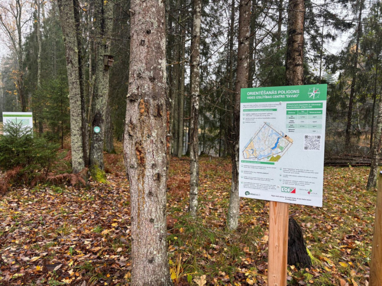 FOTO: Ielūkojamies, kā izskatās jaunajā Meža terapijas takā pie Ogres