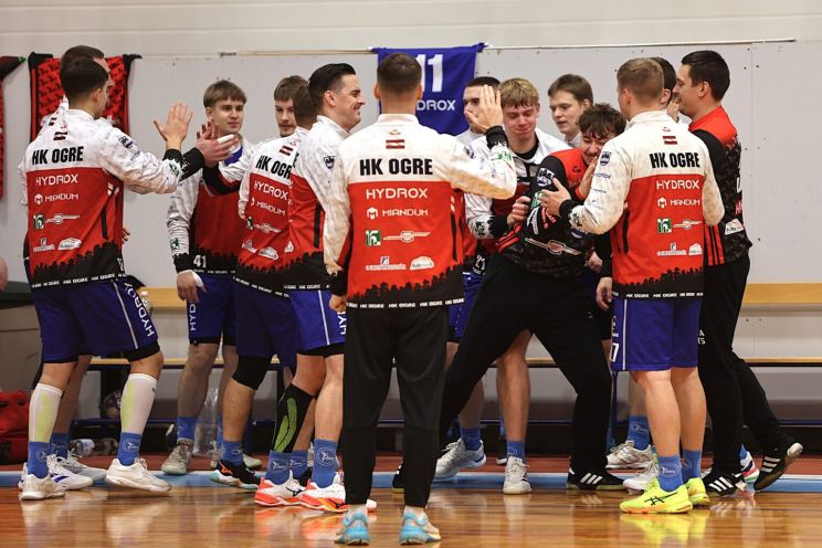 Attēls rakstam: “HK Ogre” Kausa izcīņas spēlē zaudē Ludzas handbolistiem