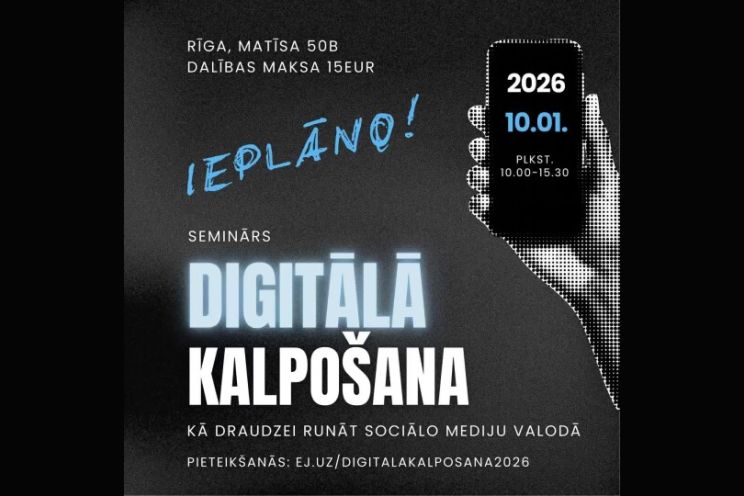 Attēls rakstam: Izsludināta pieteikšanās semināram „Digitālā kalpošana”