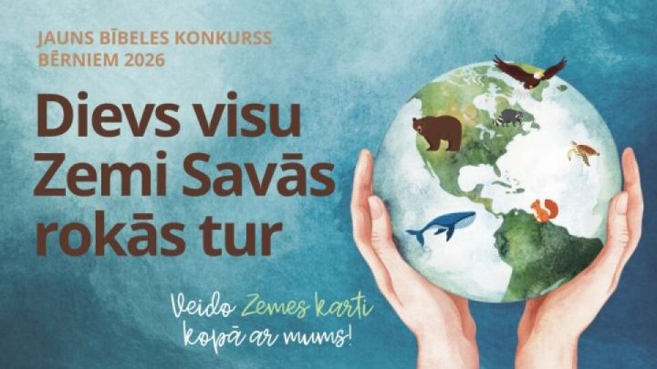 Nākamgad bērni varēs piedalīties Bībeles konkursā par Zemi