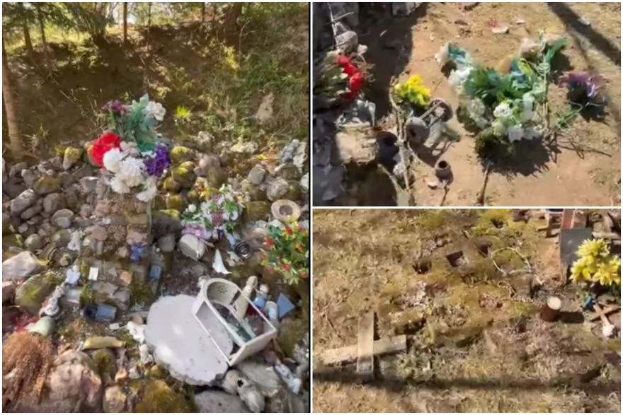 “Dieva nemaz nebaidās…” Vandaļi apgānījuši Krusta kalnu Ķegumā