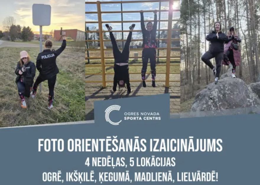 Foto orientēšanās izaicinājumam pieteicās vairā kā 200 komandas