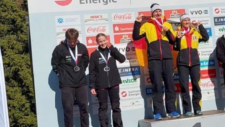 Ogrēnietei Kamilai Aleksai Krustiņai pasaules junioru čempionātā skeletonā sudrabs