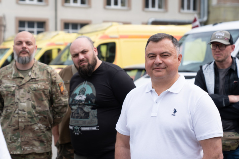 FOTO: “Mēs jūtam Latvijas atbalstu” -  Ternopiļas administrācija pateicas Ogres iedzīvotājiem