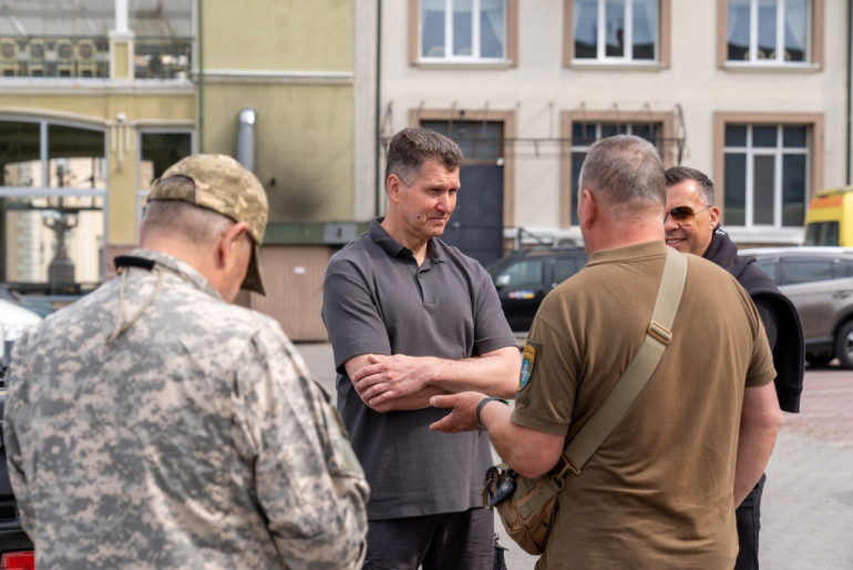 FOTO: “Mēs jūtam Latvijas atbalstu” -  Ternopiļas administrācija pateicas Ogres iedzīvotājiem