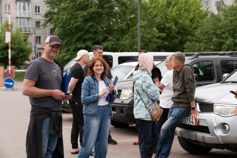 FOTO: “Mēs jūtam Latvijas atbalstu” -  Ternopiļas administrācija pateicas Ogres iedzīvotājiem