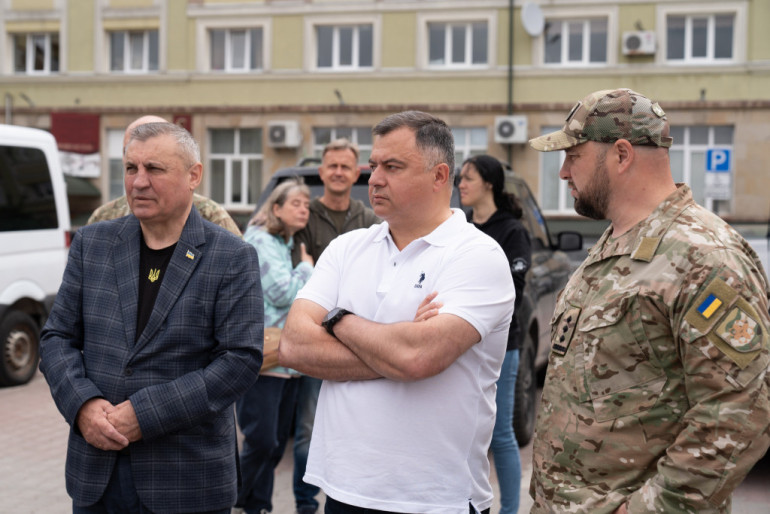 FOTO: “Mēs jūtam Latvijas atbalstu” -  Ternopiļas administrācija pateicas Ogres iedzīvotājiem