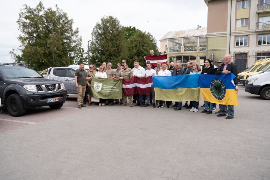 FOTO: “Mēs jūtam Latvijas atbalstu” -  Ternopiļas administrācija pateicas Ogres iedzīvotājiem