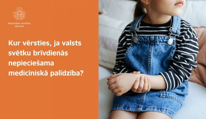 Medicīniskās palīdzības saņemšanas iespējas valsts svētku brīvdienās