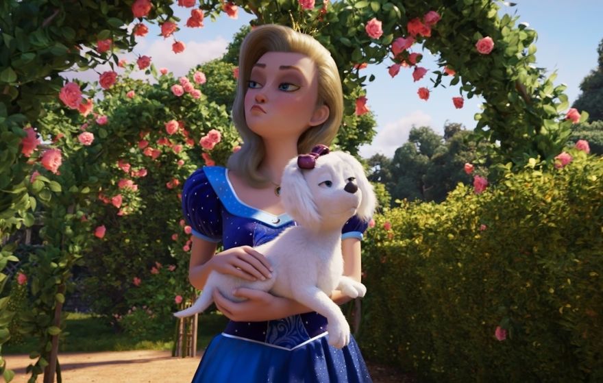 Animācijas filma "Lepnā princese"