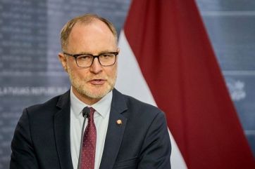 Attēls rakstam: Aizsardzības ministrs: Okupantu kara vilcieni pa Latvijas teritoriju nebrauks