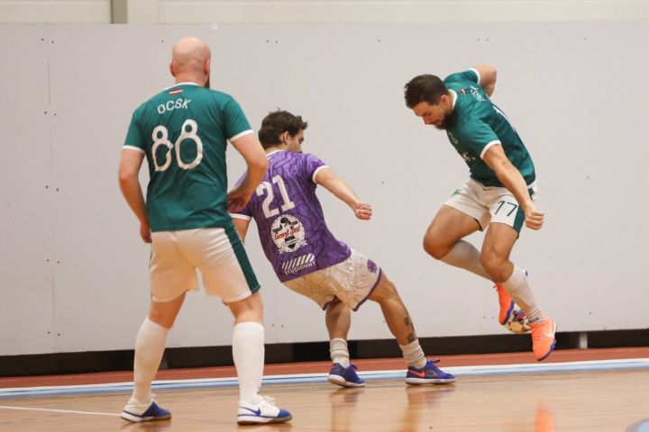 “Dinamo Ogre” svin pirmo uzvaru, OCSK pēdējā sekundē izrauj neizšķirtu