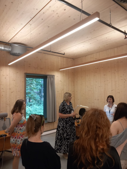 FOTO: Projekts Erasmus+ vieno bibliotēkas: Ogres Centrālajā bibliotēkā viesojas Ļubļinas publiskās bibliotēkas pārstāvji