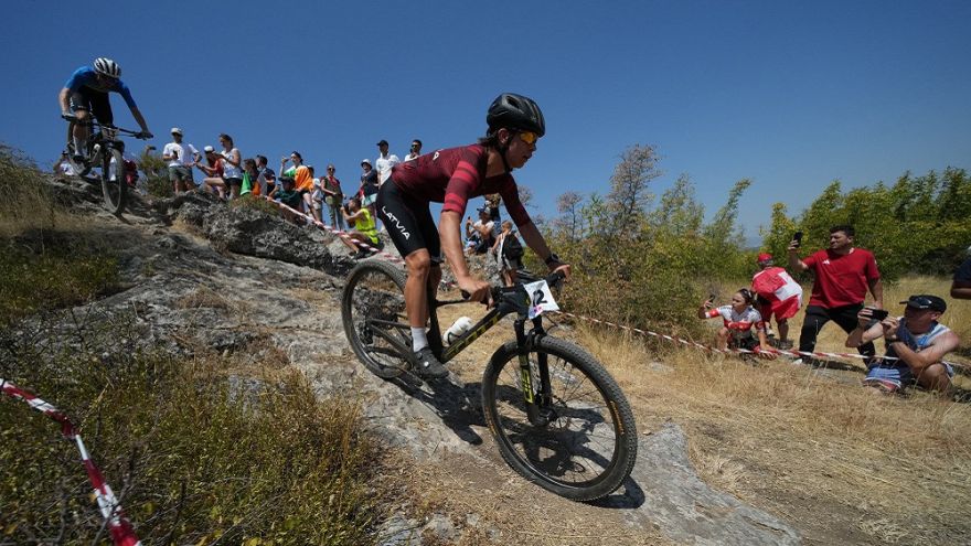 Ogrēnietis Pivors izcīna 10. vietu Eiropas Jaunatnes Olimpiskā festivāla MTB XCO krosā
