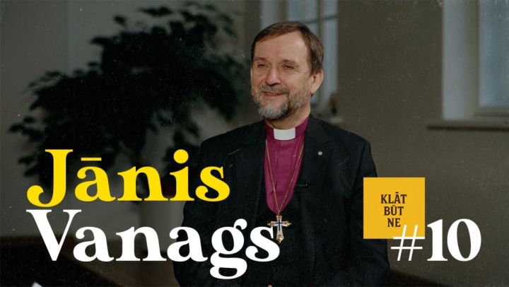VIDEO: Arhibīskaps Emeritus Jānis Vanags viesojās raidījumā “KLĀTBŪTNE”