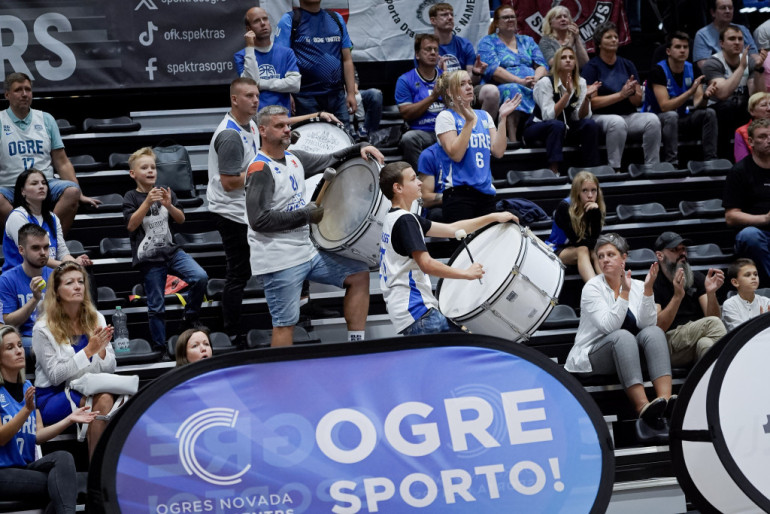 Basketbola klubs "Ogre" sezonu sāk ar uzvaru