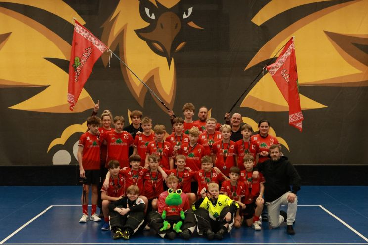 Attēls rakstam: Jaunie florbolisti izcīna medaļas Somijā 